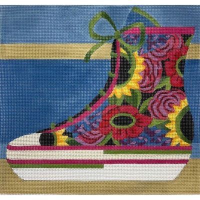 AP4677 FLORAL HIGH TOP by Alice Peterson