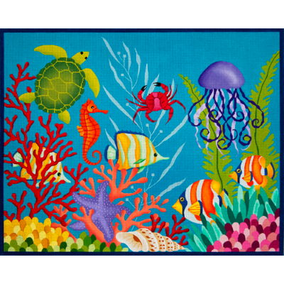 DOWN UNDER THE SEA by JP Needlepoint - JPS103