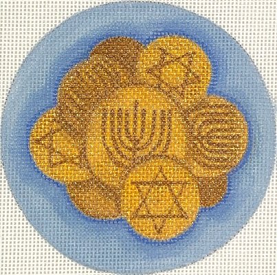 KDJM 06 CHANUKAH GELT ORNAMENT by Kate Dickerson