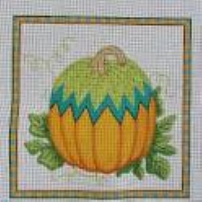 KDPL438 ORANGE PUMPKIN with FRAME by Kate Dickerson