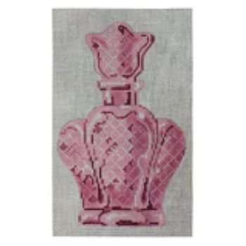 LL150Y Pink Scalloped Perfume Bottle by Labors of Love