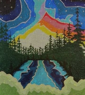 NORTHERN LIGHTS by Oasis Needlepoint O-L4