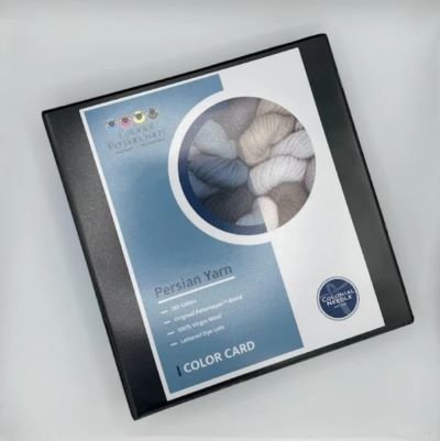 3-PLY VIRGIN TAPESTRY WOOL SET OF COLOR CARDS
