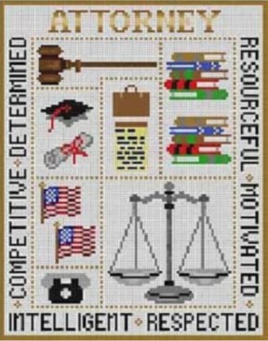 Attorney by Treglown STITCH GUIDE ONLY TRGB264sg