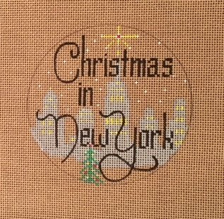 CHRISTMAS IN NEW YORK by Danji STITCH GUIDE-DA123