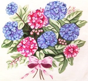 DBSF31 HUMMINGBIRD AND ROSE MALLOW by SUZANNE
