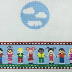 CHILDREN'S TZEDAKAH BOX by Funda Scully STITCH GUIDE FSR33sg