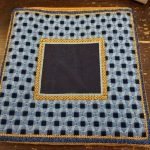 GS143BL BLUE WOVEN TALLIS BAG by Gone Stitching