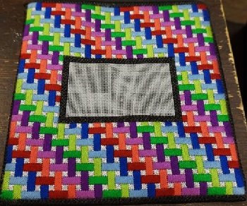 GS143M MULTI COLOR WOVEN TALLIS BAG by Gone Stitching