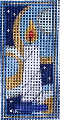 RCHO507 MENORAH CANDLE by Ray Crawford