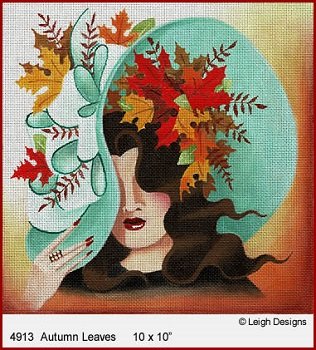 L4913 Autumn Leaves Fascinations by Leigh Designs