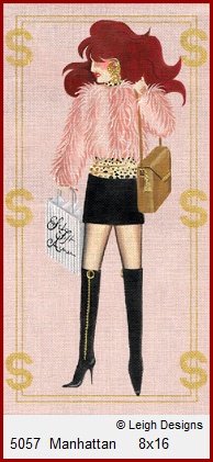 L5057-MANHATTAN GOLD DIGGERS by LEIGH DESIGNS