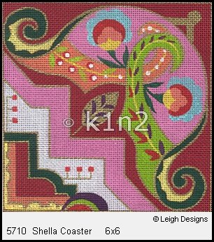 L5710-Shella Coaster by Leigh Designs