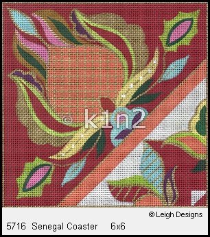 L5716-Senegal Coaster by Leigh Designs