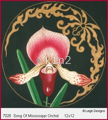 L7025-Song of Mississippi Orchid by Leigh Designs