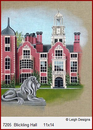 L7205-BLICKLING HALL MANOR BORN by Leigh Designs