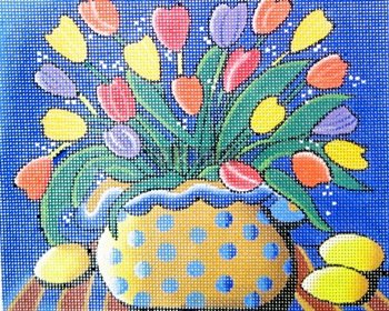 POLKA DOTS & TULIPS by Maggie & Co. MAG1372