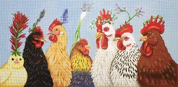 PARTY IN THE COOP by Vicky Sawyer for Melissa Shirley STITCH GUIDE