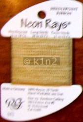 N43 Khaki Neon Rays by Rainbow Gallery-NR043