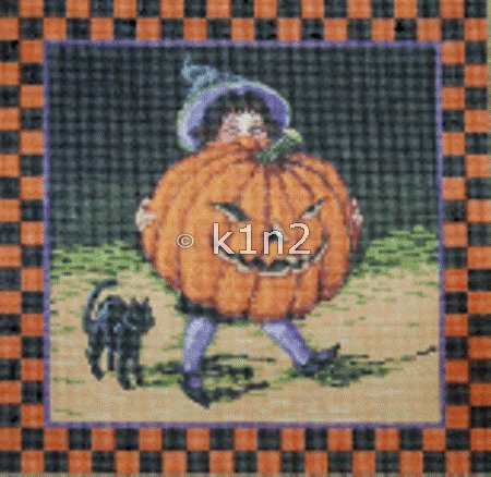 GREAT PUMPKIN by Sandra Gilmore STITCH GUIDE-SG18566sg
