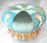 SG18852-MERMAID TUFFET SET 5 CANVASES by Sandra Gilmore