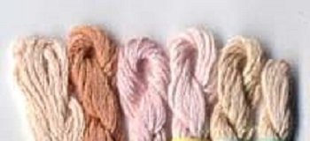 SILK MORI CAUCASIAN SKINTONES by Kreinik -CSMS