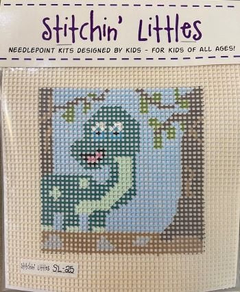 SL25 DYNO MYTE! STITCHIN' LITTLES KIT by Purple Palm Designs
