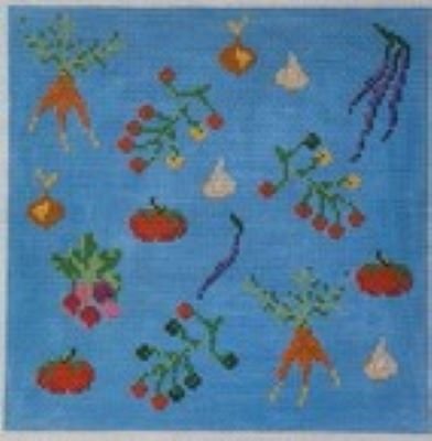 AB 137A-13 IN THE GARDEN PILLOW by Alice and Blue