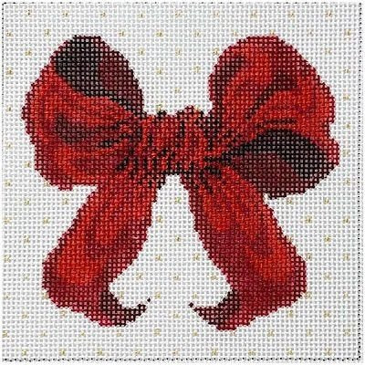  LARGE RED BOW by The Collection ACOD RB13-13sg  STITCH GUIDE ONLY