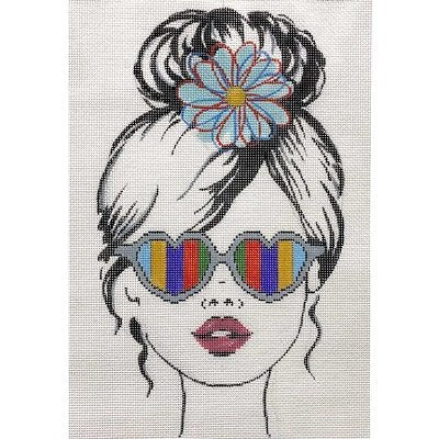 AP4358 RAINBOW GIRL by Alice Peterson