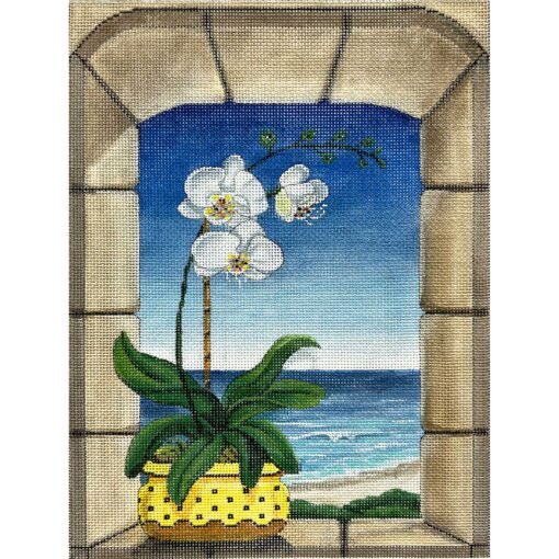 AP4521 ORCHID OCEAN VIEW by Alice Peterson