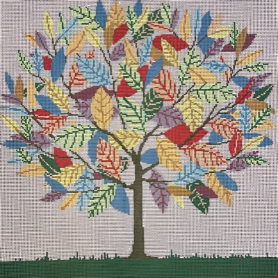ASIT125-18 SPRING TREE by A Stitch in Time