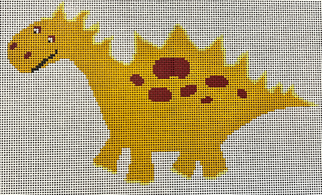 ASIT368-13 YELLOW DINO by A Stitch in Time