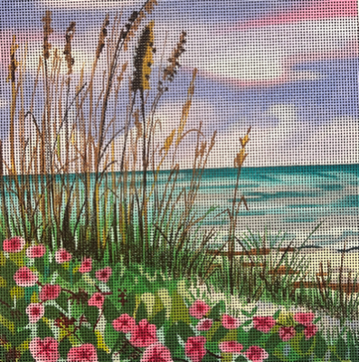 BW2LC-13 SEA OATS by Blue Waters Needlepoint