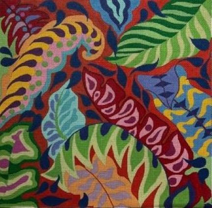 JU EF337 EXOTIC FOLIAGE by Judi and Co.