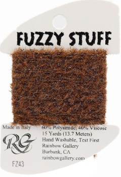 FZ43 Chocolate Lab Fuzzy Stuff by Rainbow Gallery-FZ43