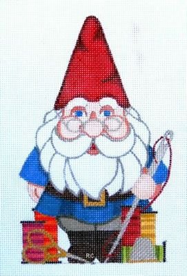 RCHO697 STITCHING GNOME ORNAMENT by Ray Crawford
