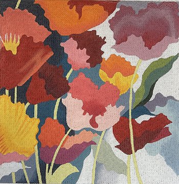 AP1721 POPPIES by Alice Peterson