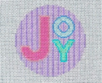 JOY STRIPES ROUND by LOVE MHB DESIGNS CHR134