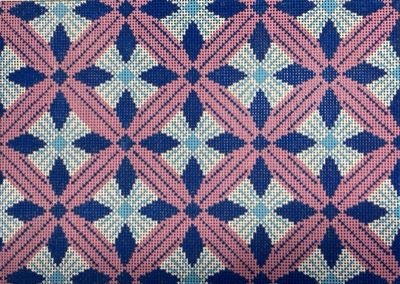 JU TT350A TURKISH TILES PILLOW OR PURSE by Judi and Co.