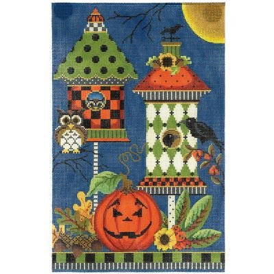 KBH 20-18 HALLOWEEN BIRD HOUSE by Kelly Clark