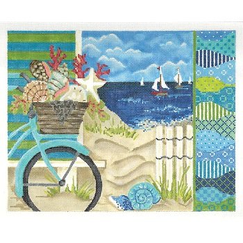 KCN959-18 Beachcombing  by Kelly Clark