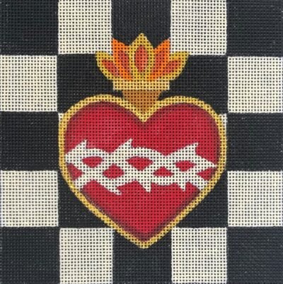 RCHO3330 SACRED HEART CHECKS by Ray Crawford