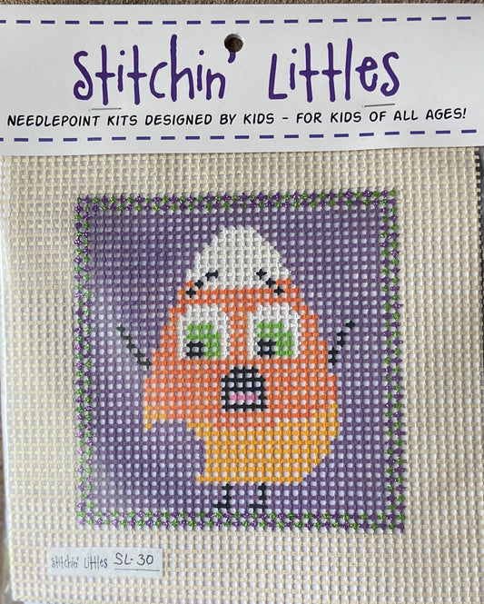 SL30 MUNCH STITCHIN' LITTLES KIT  by Purple Palm Designs