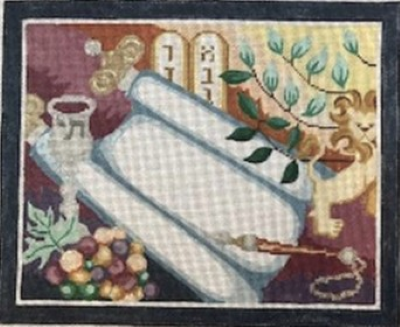 SREP0157-TORAH with TABLET TALLIS BAG by Susan Roberts