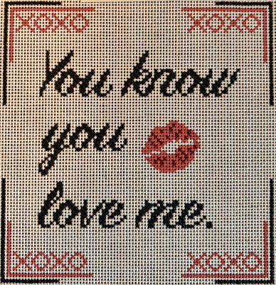 SWS YKYLM-13 YOU KNOW YOU LOVE ME by Stitching with Stacey