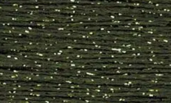 37 DARK AVOCADO SILK LAME BRAID