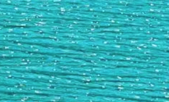 51 TURQUOISE SILK LAME BRAID 