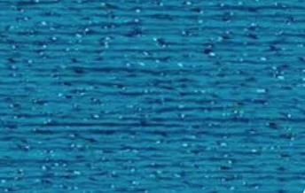 76 PEACOCK BLUE SILK LAME BRAID
