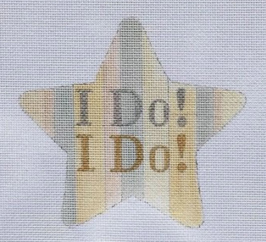 I Do I Do Star Ornament by Ray Crawford STITCH GUIDE ONLY  RCHO1702sg